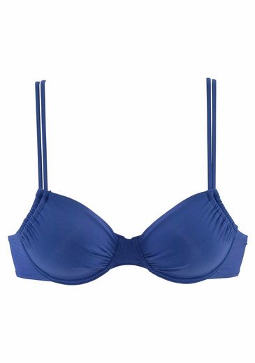 BUFFALO Bügel-Bikini-Top Happy seitlich zu raffen mehr Fabrikpreis