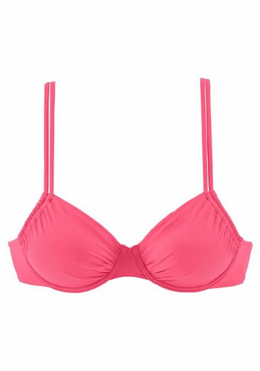 BUFFALO Bügel-Bikini-Top Happy seitlich zu raffen mehr Fabrikpreis