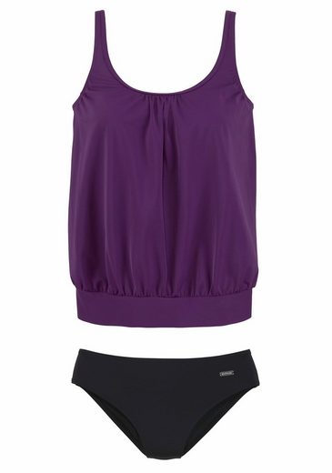 LASCANA Oversize-Tankini Miederverstärkung am Cup, Unterbrustgummi rundum, verstellbare Träger mehr Cyber Monday