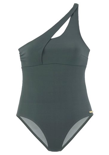 BRUNO BANANI Badeanzug mit asymmetrischem Schnitt mehr Top Angebot