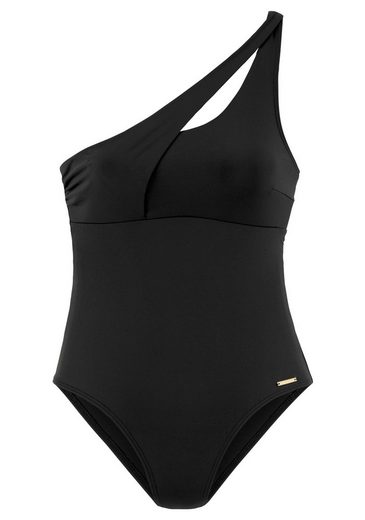BRUNO BANANI Badeanzug mit asymmetrischem Schnitt mehr Top Angebot