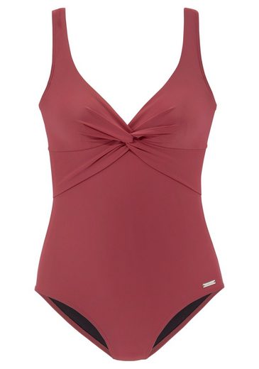 LASCANA Badeanzug mit Shaping-Einsatz vorn, eingearbeitete Softcups, mit Raffungen mehr Sonderangebote