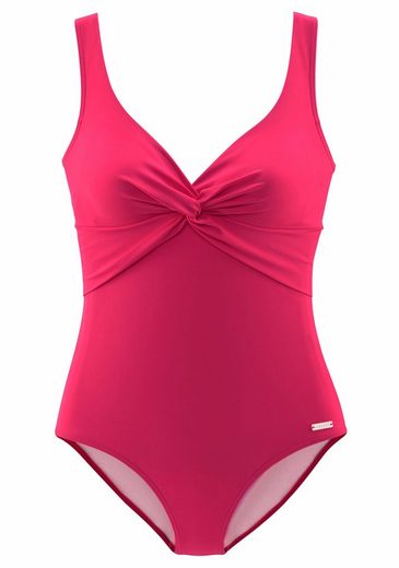 LASCANA Badeanzug mit Shaping-Einsatz vorn, eingearbeitete Softcups, mit Raffungen mehr Sonderangebote
