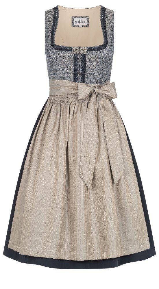 NÜBLER Dirndl Dirndl midi Leni in Blau von Nübler mehr Online Shopping
