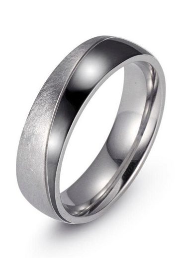 FIRETTI Trauring Schmuck Geschenk "LIEBE" mit Vertiefung, ca. 7,0mm breit mit Zirkonia (synth) mehr Exklusive Angebote