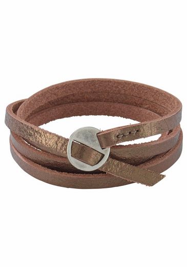 FIRETTI Lederarmband Schmuck Geschenk, Wickelarmband, Anlass Geburtstag Weihnachten mehr Räumungsverkauf