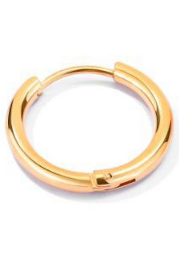 FIRETTI Single-Creole Schmuck Geschenk Ohrschmuck einzeln Classic mehr VIP-Rabatte