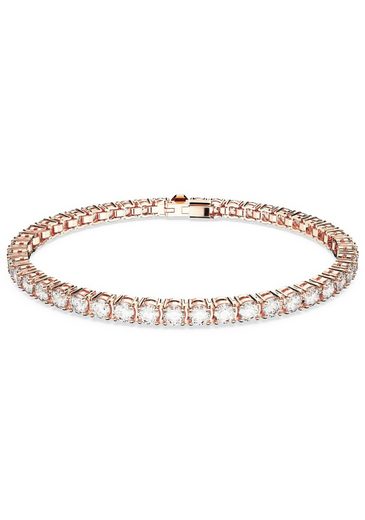 SWAROVSKI Tennisarmband Matrix, Rundschliff mit Swarovski® Kristall mehr Wochenangebot