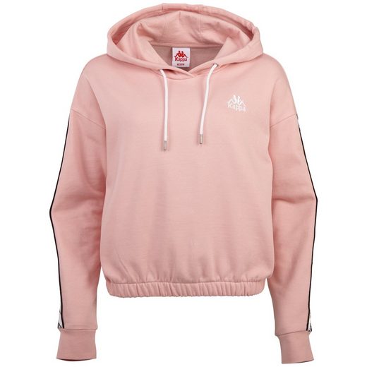 KAPPA Kapuzensweatshirt besonders modisch: oversized shoulder! mehr Versandkostenfrei
