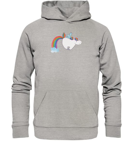 MR. & MRS. PANDA Hoodie Größe XXL Einhorn Pegasus - Heather Grey - Geschenk, Erwachsenwerden (1-tlg) Besonders weich mehr Heißer Verkauf