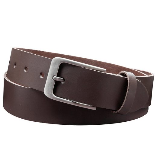 COLOGNEBELT Ledergürtel D11-SL Schlicht dennoch modern mit Dornschließe, MADE IN GERMANY mehr Große Rabatte