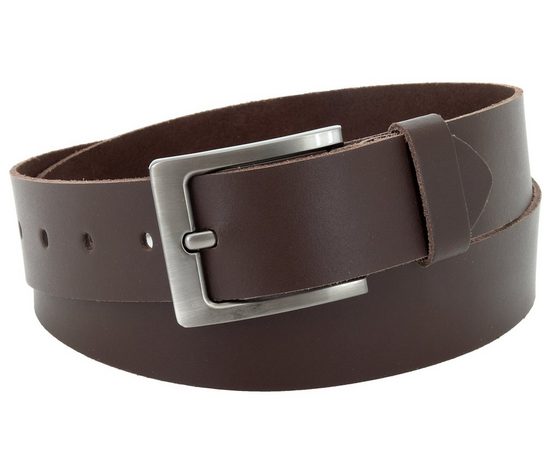 COLOGNEBELT Ledergürtel E1-SL Schlicht dennoch modern mit Dornschließe, MADE IN GERMANY mehr Tiefpreis