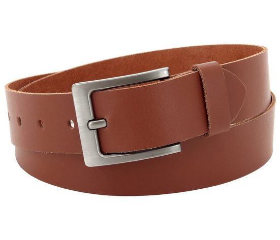 COLOGNEBELT Ledergürtel E1-SL Schlicht dennoch modern mit Dornschließe, MADE IN GERMANY mehr Tiefpreis
