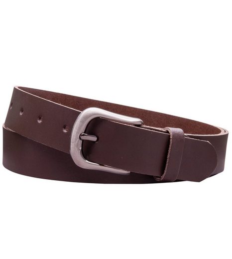COLOGNEBELT Ledergürtel C24-SL Schlicht dennoch modern mit Dornschließe, MADE IN GERMANY mehr Günstig kaufen