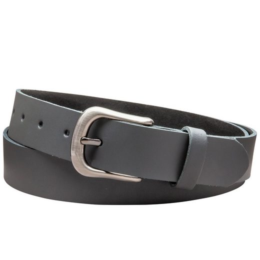 COLOGNEBELT Ledergürtel C24-SL Schlicht dennoch modern mit Dornschließe, MADE IN GERMANY mehr Günstig kaufen