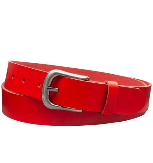 COLOGNEBELT Ledergürtel C24-SL Schlicht dennoch modern mit Dornschließe, MADE IN GERMANY mehr Günstig kaufen