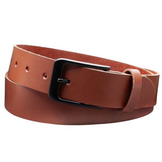 COLOGNEBELT Ledergürtel D12-SL Schlicht dennoch modern mit Dornschließe, MADE IN GERMANY mehr Begrenztes Angebot