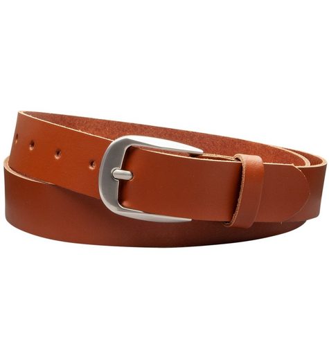 COLOGNEBELT Ledergürtel C2-SL Schlicht dennoch modern mit Dornschließe, MADE IN GERMANY mehr Letzter Tag