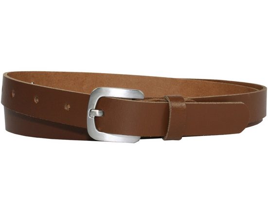 COLOGNEBELT Ledergürtel A5-SL Echt Leder Gürtel 2 cm Breit in Schwarz mit stilvoller Gürtelschließe, leger und modern mehr Zeitbegrenzte Promotion