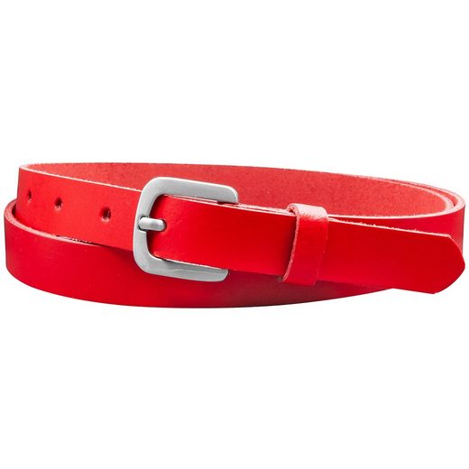 COLOGNEBELT Ledergürtel A5-SL Echt Leder Gürtel 2 cm Breit in Schwarz mit stilvoller Gürtelschließe, leger und modern mehr Zeitbegrenzte Promotion