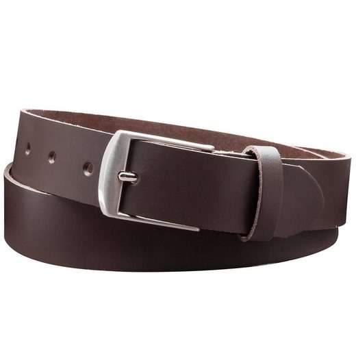 COLOGNEBELT Ledergürtel D9-SL Schlicht dennoch modern mit Dornschließe, MADE IN GERMANY mehr Nur für heute
