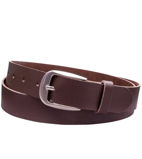 COLOGNEBELT Ledergürtel C2-SL Schlicht dennoch modern mit Dornschließe, MADE IN GERMANY mehr Vierteljährliche Förderung
