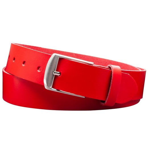 COLOGNEBELT Ledergürtel D9-SL Schlicht dennoch modern mit Dornschließe, MADE IN GERMANY mehr Discount Store für neue Produkte