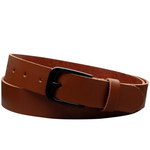 COLOGNEBELT Ledergürtel C18-SL Schlicht dennoch modern mit Dornschließe, MADE IN GERMANY mehr Kostenloser Versand international
