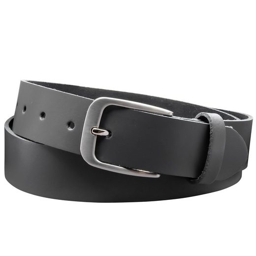 COLOGNEBELT Ledergürtel D28-SL Schlicht dennoch modern mit Dornschließe, MADE IN GERMANY mehr Black Friday Preise