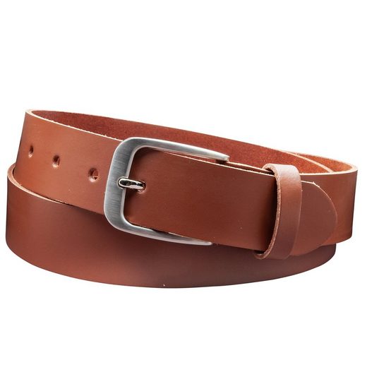 COLOGNEBELT Ledergürtel D28-SL Schlicht dennoch modern mit Dornschließe, MADE IN GERMANY mehr Black Friday Preise