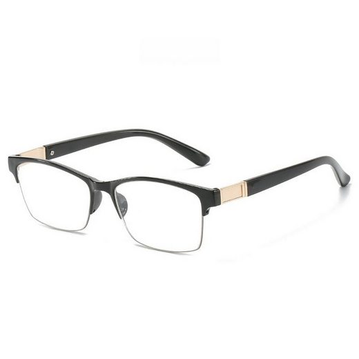 YRIIOMO Lesebrille Halbrand nicht verschreibungspflichtige Lesebrille, modische hochauflösende Business-Lesebrille für Damen und Herren. mehr Online Shopping