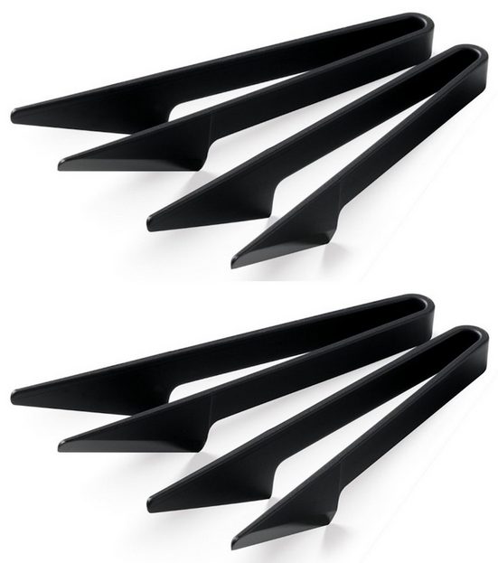 B.X Raclettepfännchen Stöckli Raclette und Grill Zangen Twist, schwarz, 4 Stück mehr Große Rabatte