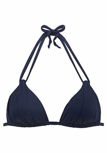 S.OLIVER Triangel-Bikini-Top Spain mit Raffung und Doppelträger mehr JETZT KAUFEN