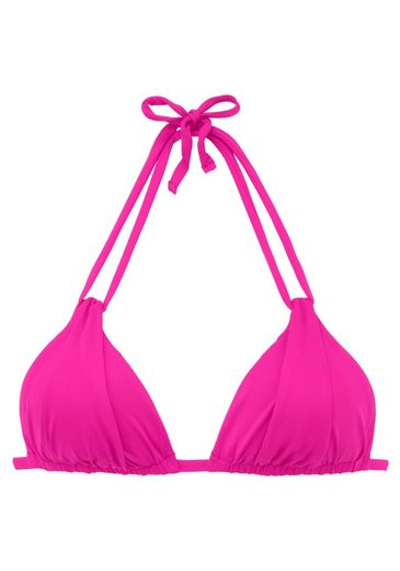S.OLIVER Triangel-Bikini-Top Spain mit Raffung und Doppelträger mehr JETZT KAUFEN