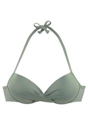 S.OLIVER Push-Up-Bikini-Top Spain in Wickeloptik mehr Letzte 2 Tage