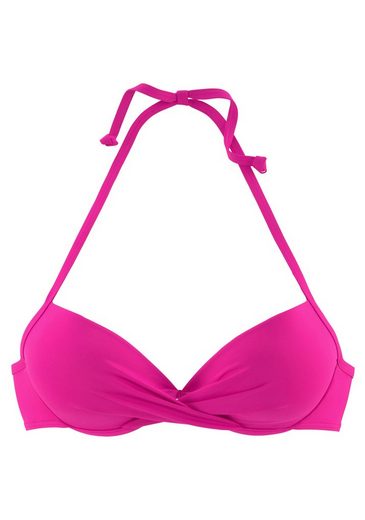 S.OLIVER Push-Up-Bikini-Top Spain in Wickeloptik mehr Letzte 2 Tage