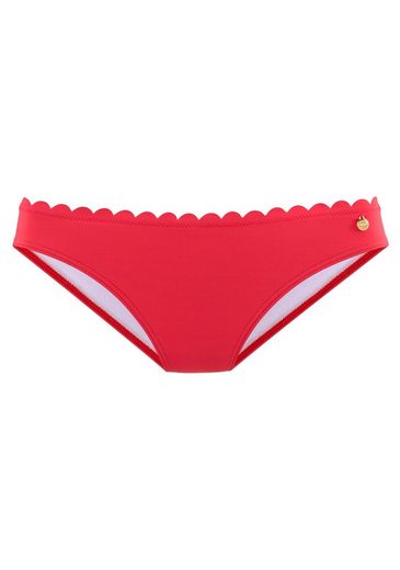 LASCANA Bikini-Hose Scallop mit gelaserter Wellenkante mehr Bis zu 50% Rabatt