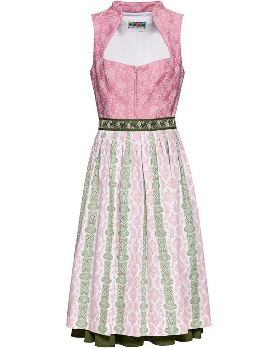 BERWIN & WOLFF Dirndl Midi-Dirndl mit Schließe mehr Sonderangebot