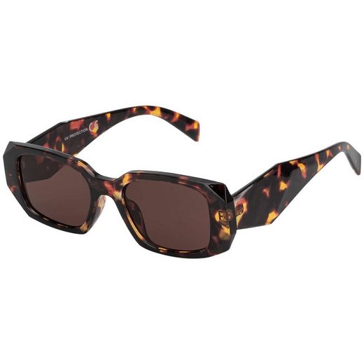 BEZLIT EYEWEAR Retrosonnenbrille Rundglas Designer Damen Sonnenbrille (1-St) mit schwarz und Braunen Linsen mehr Neueste Mode