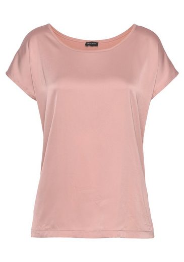 LAURA SCOTT Shirtbluse aus Satin und Jersey mehr Muttertagsangebot