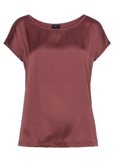 LAURA SCOTT Shirtbluse aus Satin und Jersey mehr Vatertagsangebot