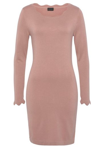 LAURA SCOTT Strickkleid mit femininer Wellenkante - NEUE FARBEN mehr Zeitlich begrenztes Angebot