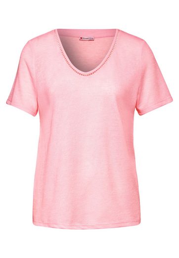 STREET ONE T-Shirt mit Viskose mehr Große Rabatte