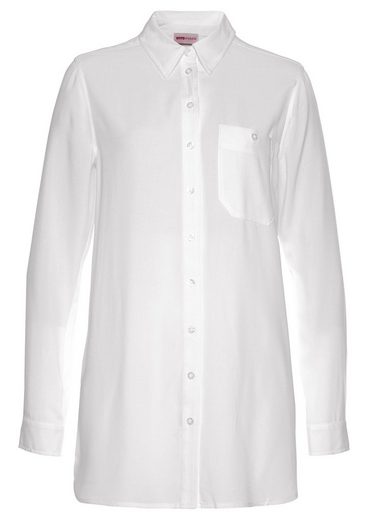 OTTO PRODUCTS Hemdbluse aus weicher LENZING™ ECOVERO™ Viskose mehr Begrenzte Freigabe
