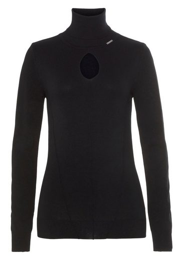 BRUNO BANANI Rollkragenpullover mit Hingucker mehr Discount Store für neue Produkte
