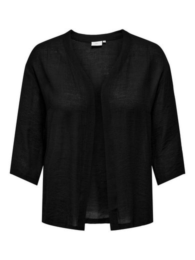ONLY CARMAKOMA Blusenjacke CARGEORGIA 3/4 KIMONO WVN mehr Black Friday Preise