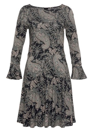 LAURA SCOTT Jerseykleid mit Volant am Ärmel mehr Outlet