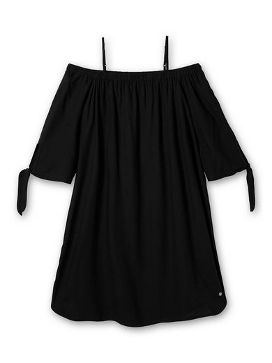 SHEEGO Strandkleid Große Größen im Carmen-Look mit schmalen Trägern mehr Angebote