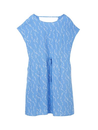 TOM TAILOR DENIM Druckkleid im Midi-Look und mit Eingrifftaschen mehr Zeitlich begrenztes Angebot