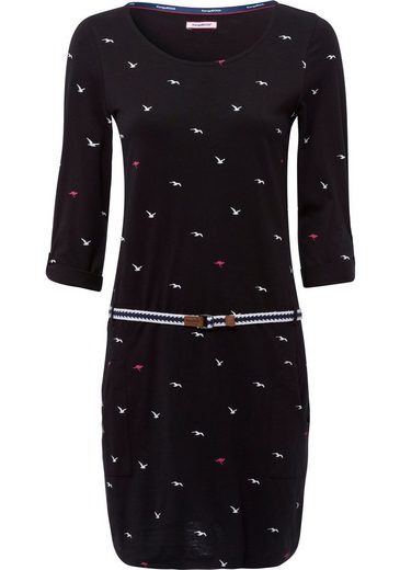 KANGAROOS Jerseykleid (Set, mit abnehmbarem Gürtel) im sommerlichen Print mehr Tiefpreis